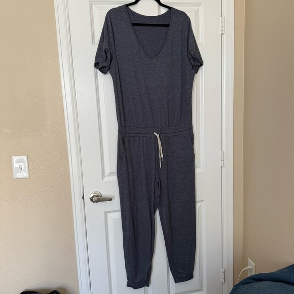 Vuori All Day Jumpsuit Azure Heather Size XXL - Picture 3 of 9